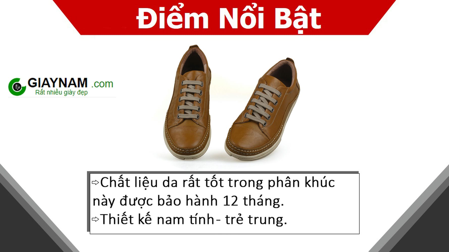 Giày da Việt Nam thương hiệu Oday